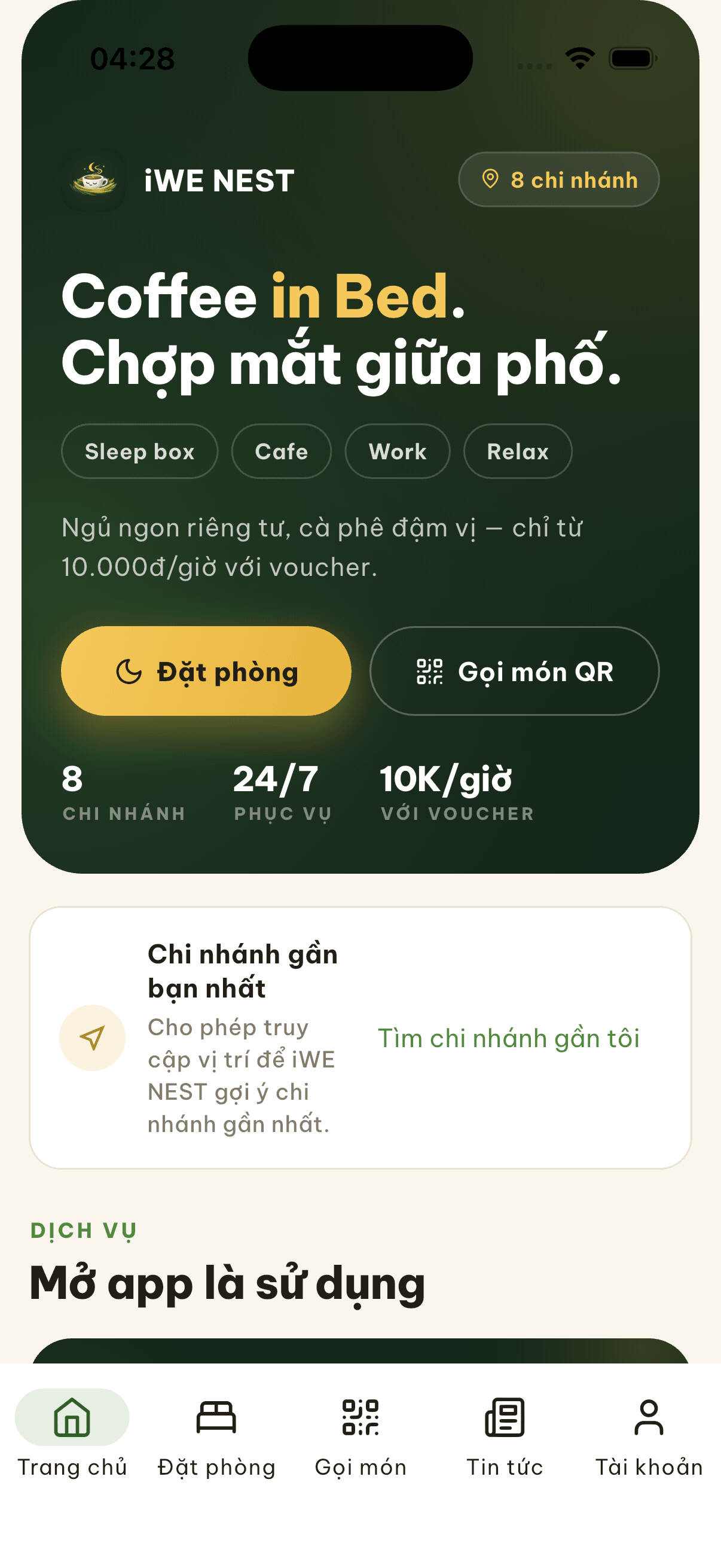 IWeNest Platform screenshot