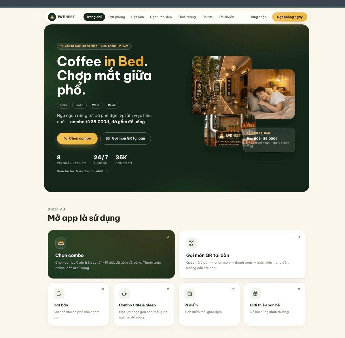 IWeNest Platform screenshot